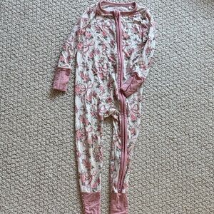 Angel Dear Floral Pink Kids One Piece